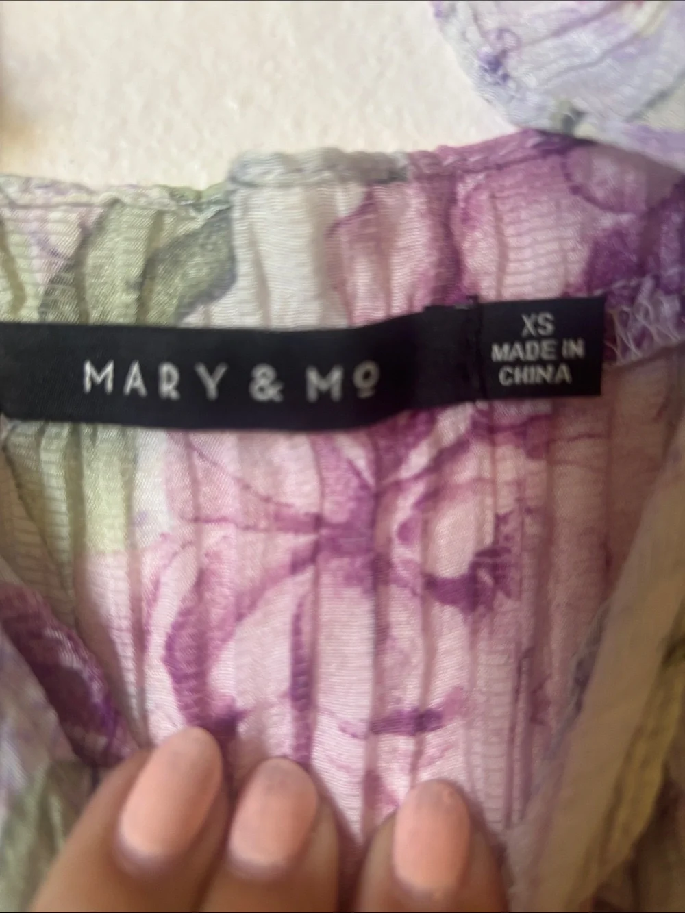 Mary & Mo lightweight floral